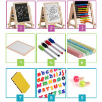 Магнитная доска Ricokids складная Ricokids