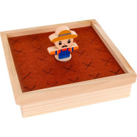 Игра «Деревянная морковь»