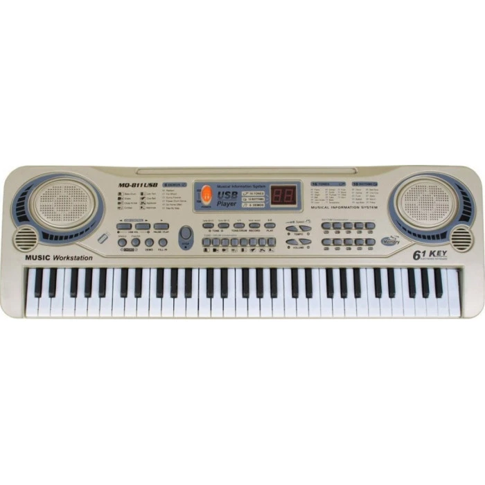 Дитячий синтезатор 5+ Мікрофон + Запис + USB MP3