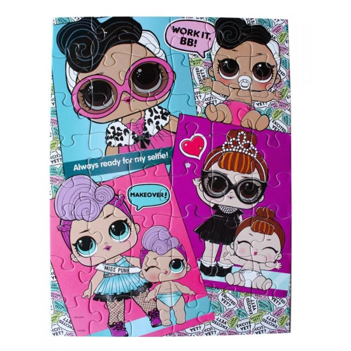 Пазл Spin Master LOL Surprise Раскрой мой секрет 48 эл.
