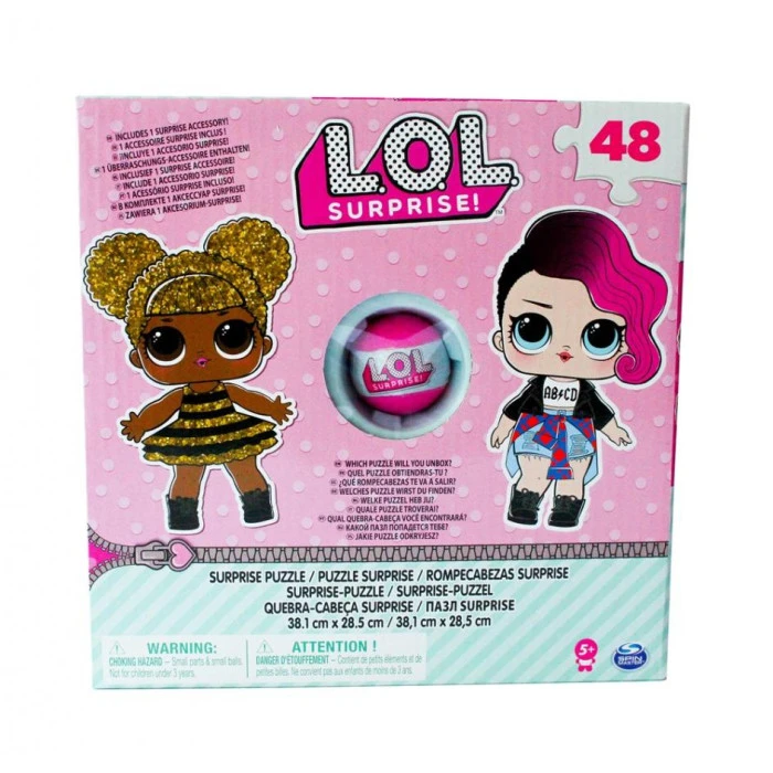 Пазл Spin Master LOL Surprise Раскрой мой секрет 48 эл.