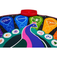 Музыкальный коврик Павлин