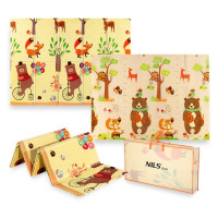 Детский раскладной коврик FOREST 190x150CM NILS FUN MD05