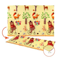 Детский раскладной коврик FOREST 190x150CM NILS FUN MD05