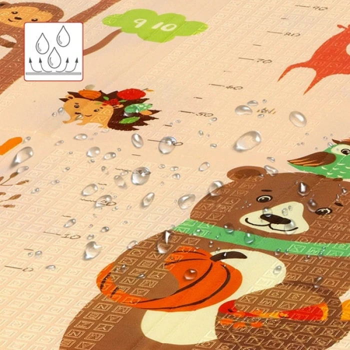 Дитячий розкладний килимок FOREST 190x150CM NILS FUN MD05