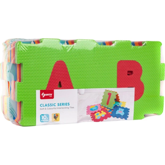 Підлоговий килимок із 36 пазлами для дітей 10 м+