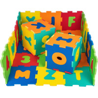 Підлоговий килимок із 36 пазлами для дітей 10 м+