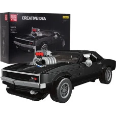 Детский конструктор Спортивное авто 1439 эл. Черный ZKL.10028