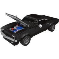 Детский конструктор Спортивное авто 1439 эл. Черный ZKL.10028