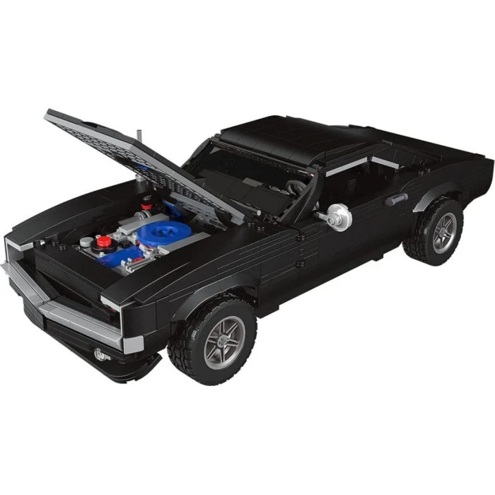 Детский конструктор Спортивное авто 1439 эл. Черный ZKL.10028