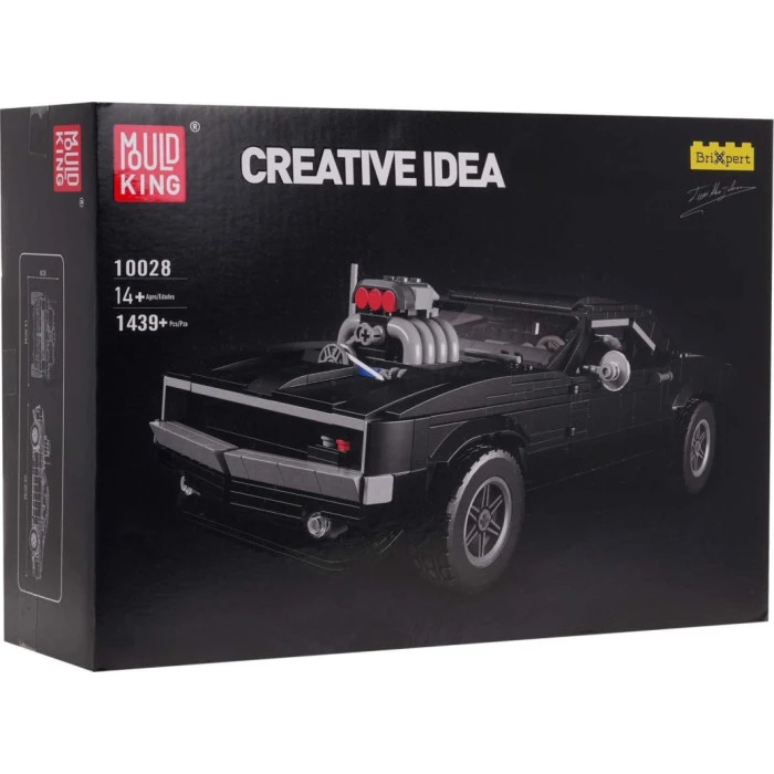 Детский конструктор Спортивное авто 1439 эл. Черный ZKL.10028