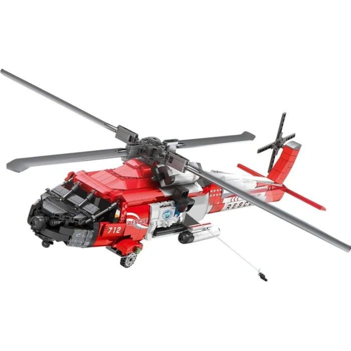 Детский конструктор Спасательный вертолет HH-60J 1137 эл.