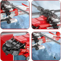 Дитячий конструктор Рятувальний гелікоптер HH-60J 1137 ел.