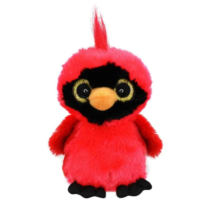 Мягкая игрушка Funville Cutekins Огромные птенцы, Кардинал 12 см