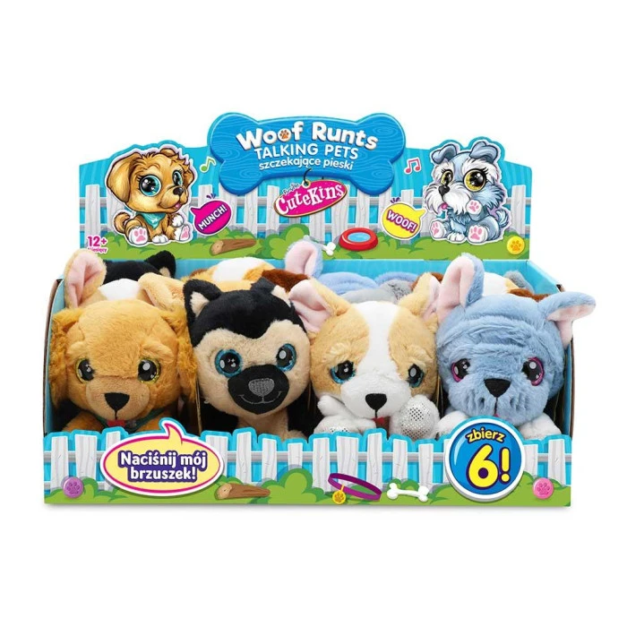 М'яка іграшка Funville Cutekins Маленькі цуценята, Чихуахуа 12 см