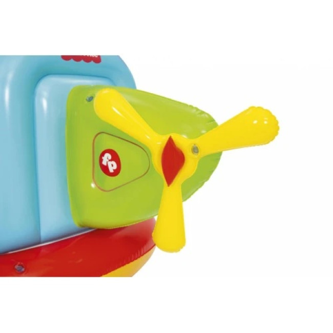 Детский надувной манеж Fisher-Price BESTWAY Вертолет 155х102х91см + мячи