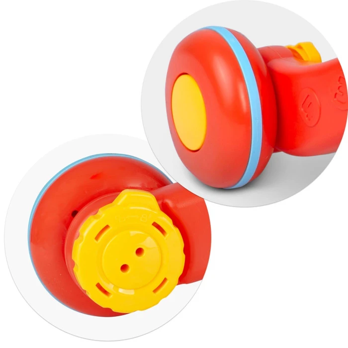 Каталка 2-в-1 интерактивная Ricokids бело-красная