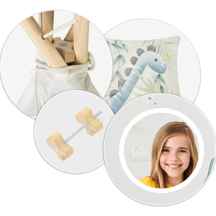 Вигвам детский Nukido Динозавры