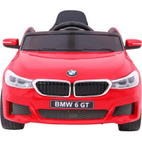 Дитяча акумуляторна машинка BMW 6 GT Червона