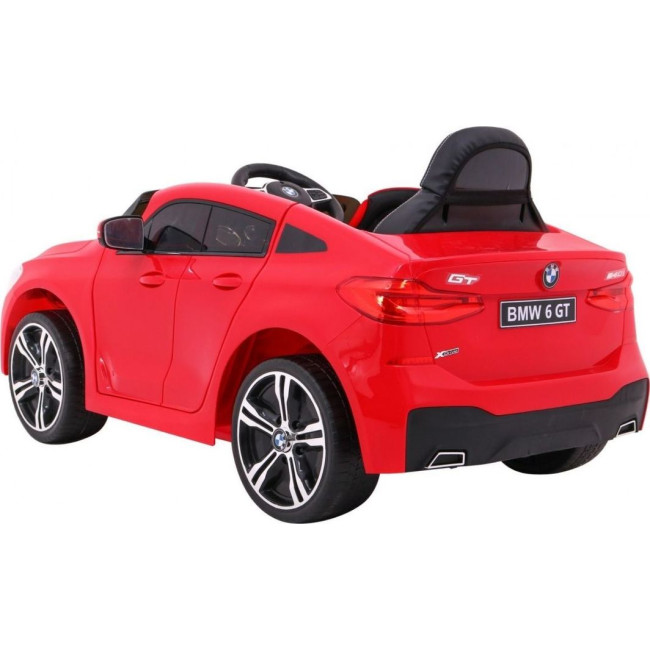 Дитяча акумуляторна машинка BMW 6 GT Червона