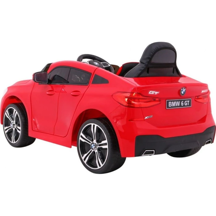 Дитяча акумуляторна машинка BMW 6 GT Червона