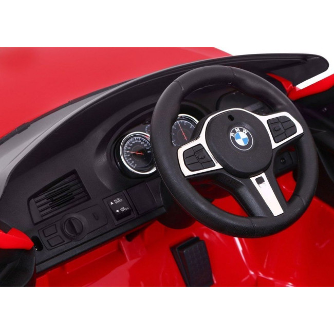 Дитяча акумуляторна машинка BMW 6 GT Червона