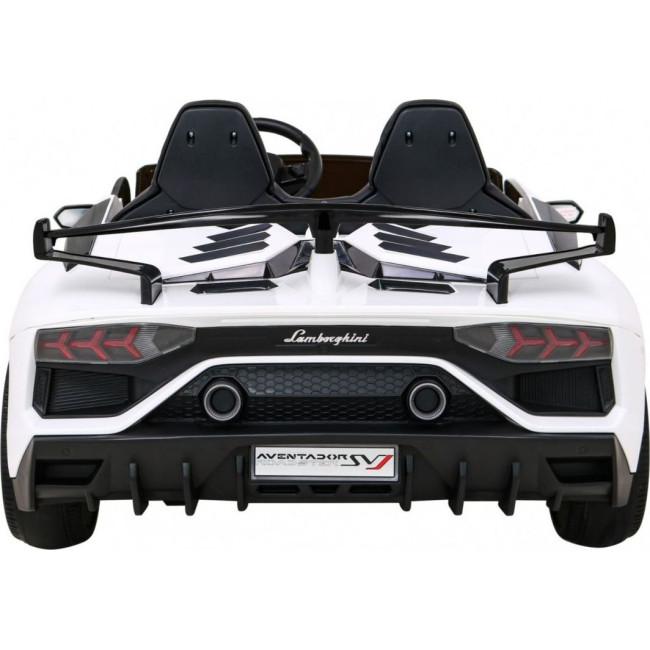 Дитяча акумуляторна машинка Lamborghini SVJ DRIFT Біла