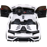 Детская аккумуляторная машинка Lamborghini SVJ DRIFT Белая