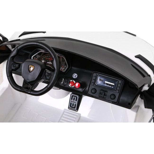 Дитяча акумуляторна машинка Lamborghini SVJ DRIFT Біла