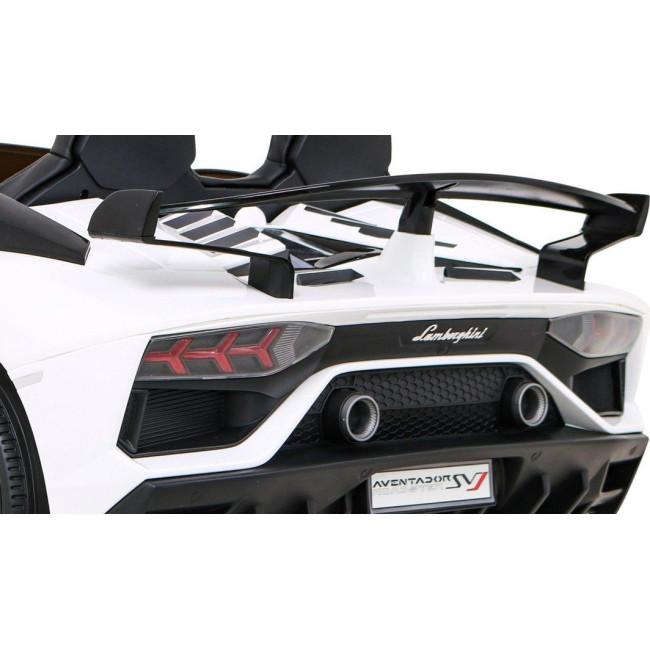 Дитяча акумуляторна машинка Lamborghini SVJ DRIFT Біла