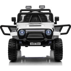 Детский аккумуляторный внедорожник 4х4 СПОРТИВНЫЙ белый