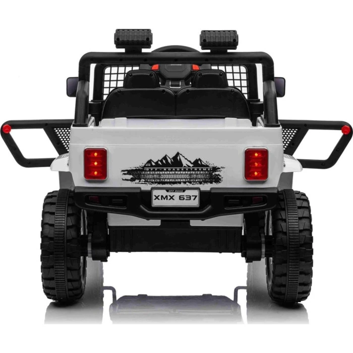 Дитячий акумуляторний позашляховик 4х4 СПОРТИВНИЙ білий