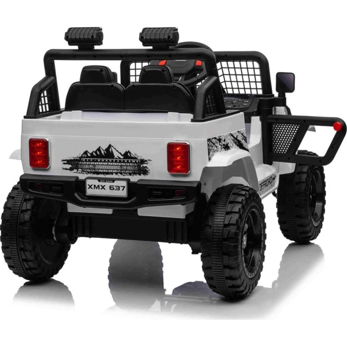 Дитячий акумуляторний позашляховик 4х4 СПОРТИВНИЙ білий