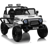 Детский аккумуляторный внедорожник 4х4 СПОРТИВНЫЙ белый