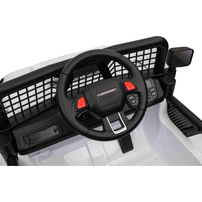 Детский аккумуляторный внедорожник 4х4 СПОРТИВНЫЙ белый