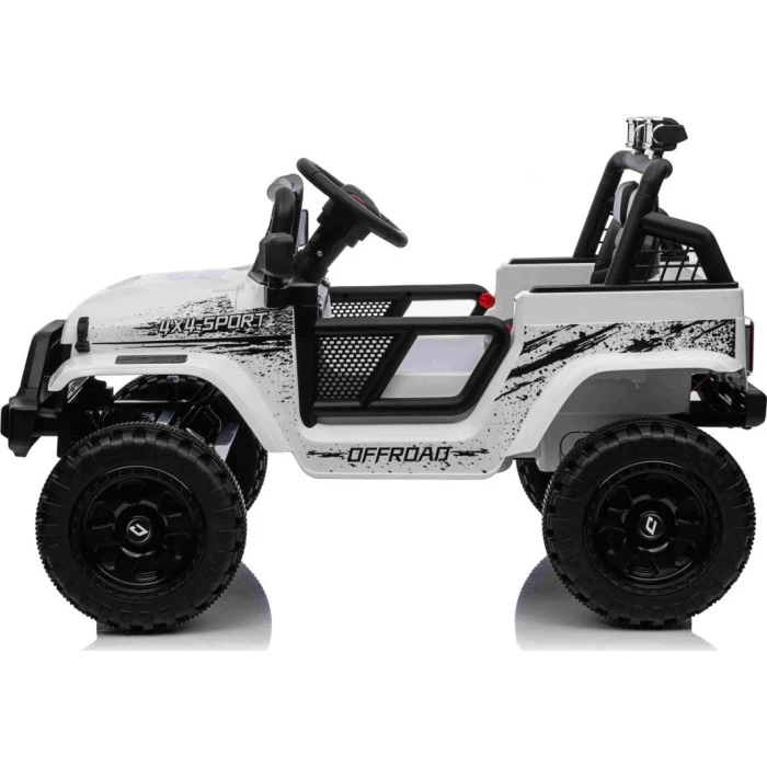 Дитячий акумуляторний позашляховик 4х4 СПОРТИВНИЙ білий