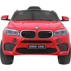 Дитяча акумуляторна машинка BMW X6M Червона
