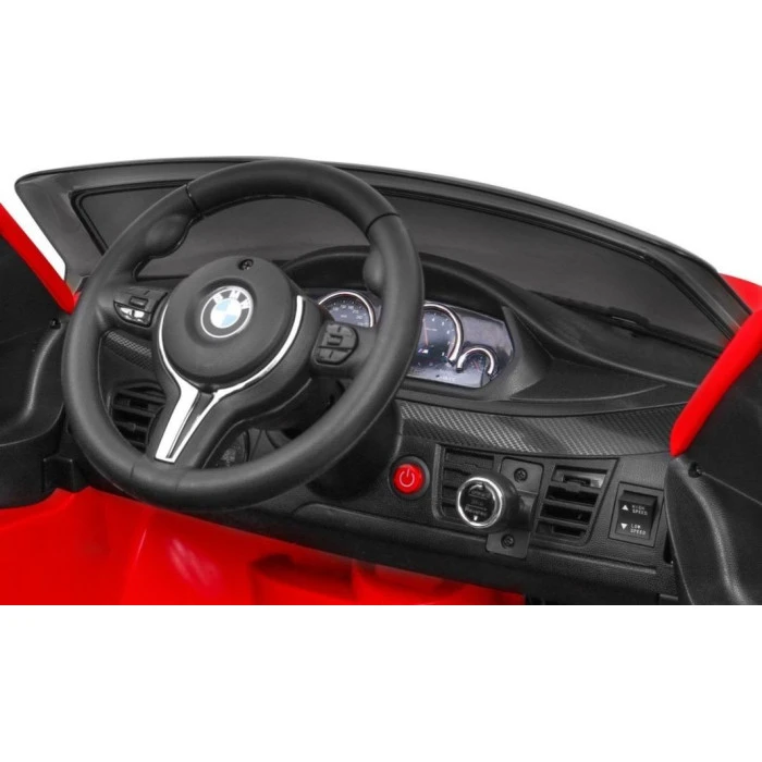 Детская аккумуляторная машинка BMW X6M Красная