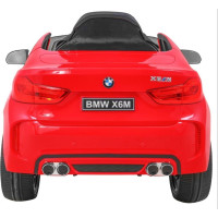 Детская аккумуляторная машинка BMW X6M Красная