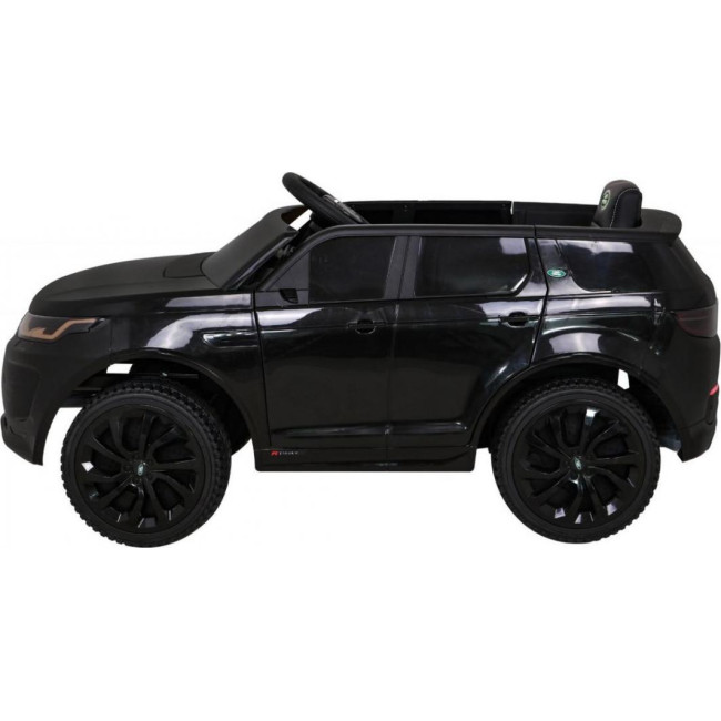 Дитяча акумуляторна машинка Land Rover Discovery Sport Чорна