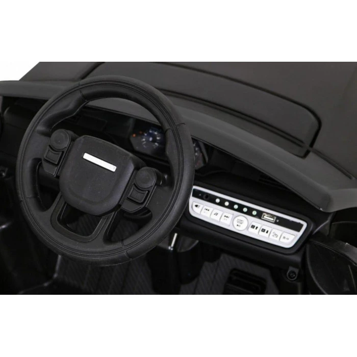 Детская аккумуляторная машинка Land Rover Discovery Sport Черная