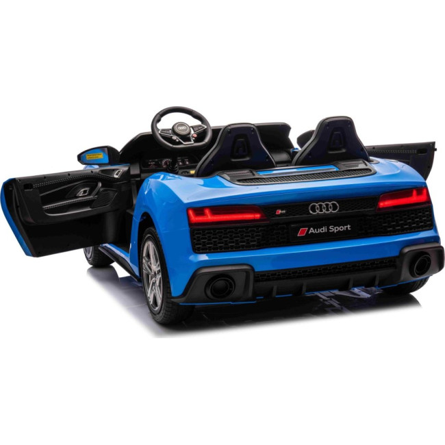 Детская аккумуляторная машинка Audi Spyder R8 LIFT STRONG Синяя