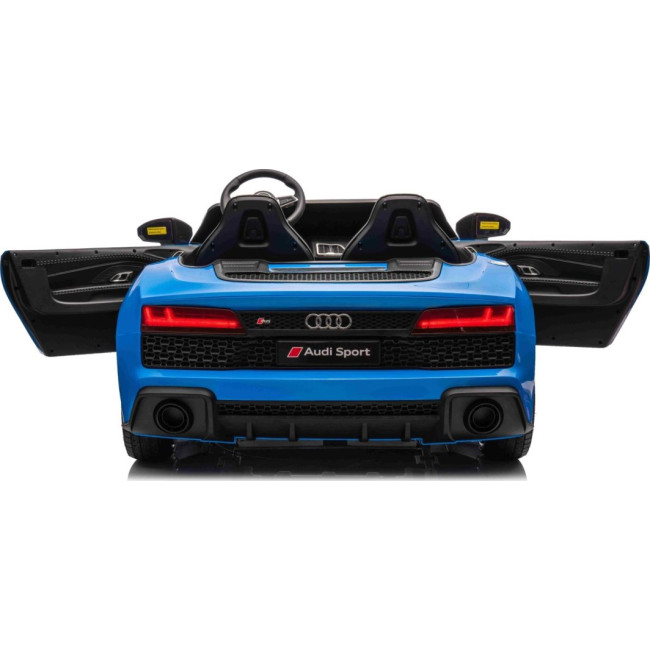 Детская аккумуляторная машинка Audi Spyder R8 LIFT STRONG Синяя
