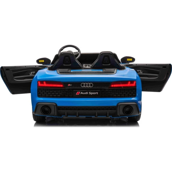 Дитяча акумуляторна машинка Audi Spyder R8 LIFT STRONG Синя