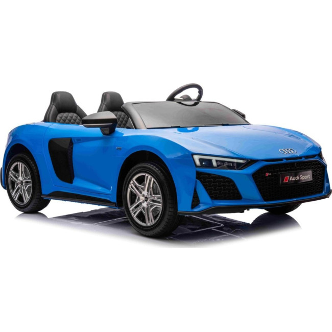 Детская аккумуляторная машинка Audi Spyder R8 LIFT STRONG Синяя