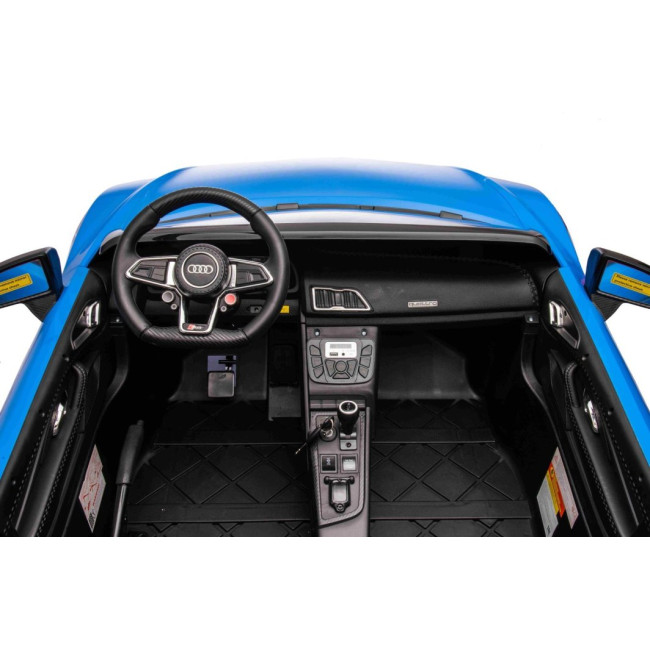Детская аккумуляторная машинка Audi Spyder R8 LIFT STRONG Синяя