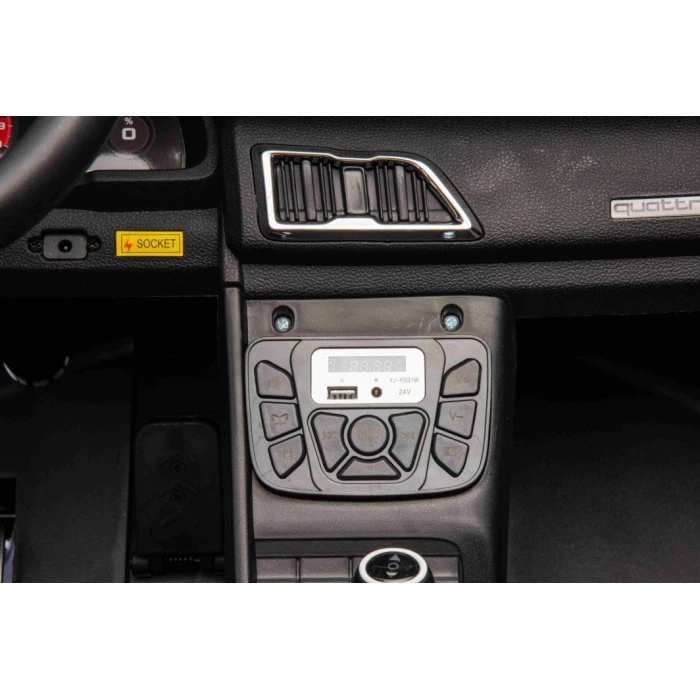 Дитяча акумуляторна машинка Audi Spyder R8 LIFT STRONG Синя