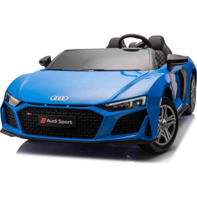 Детская аккумуляторная машинка Audi Spyder R8 LIFT STRONG Синяя
