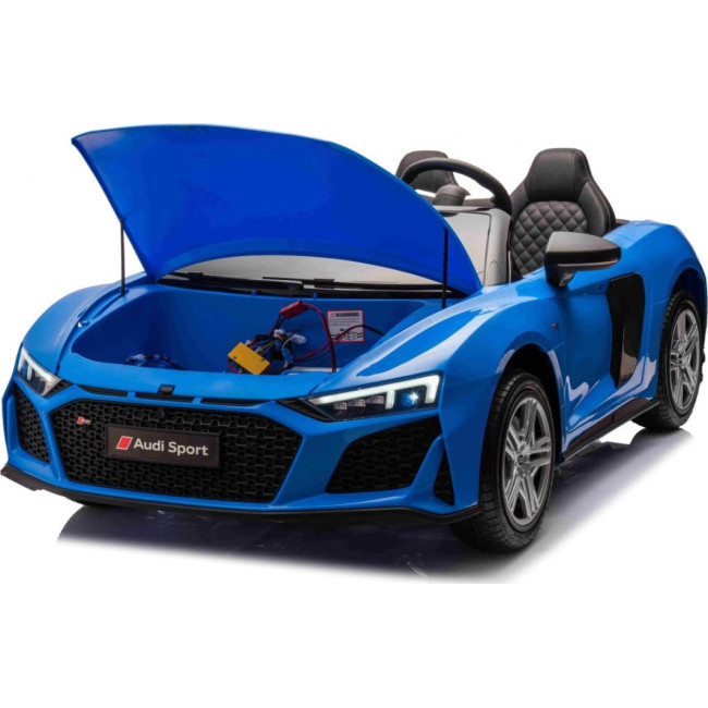 Детская аккумуляторная машинка Audi Spyder R8 LIFT STRONG Синяя
