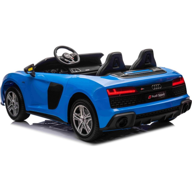 Детская аккумуляторная машинка Audi Spyder R8 LIFT STRONG Синяя